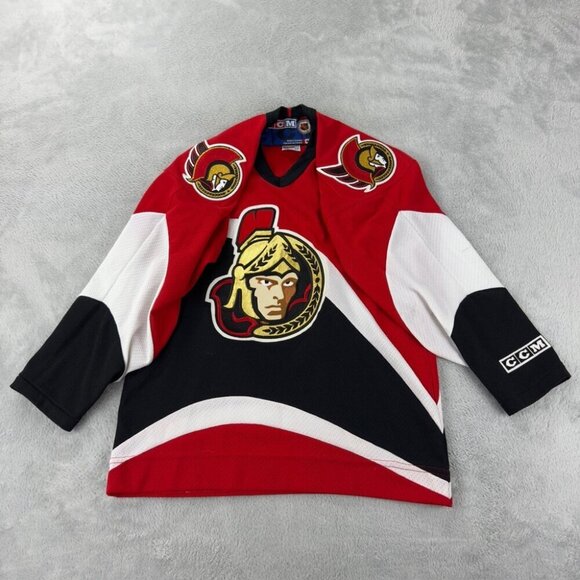 CCM Vintage Ottawa Senators Hockey Jersey Youth Size L/XL - Picture 1 of 13